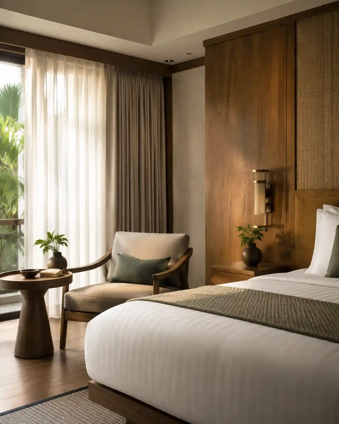 Interior hotel untuk bekerja dan beristirahat
